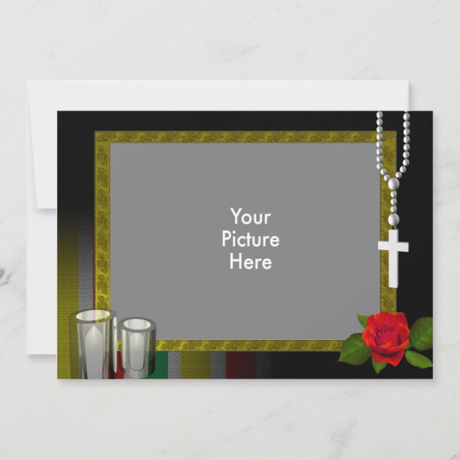 Convite Em memória de (Frente)