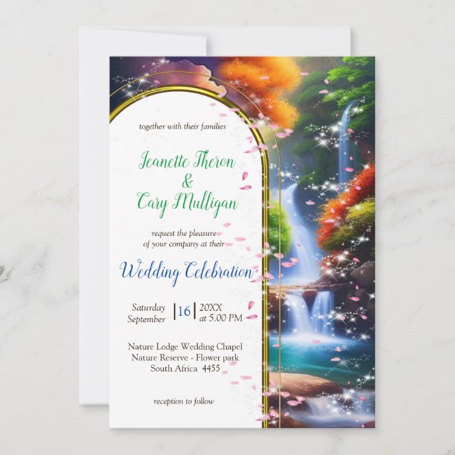 Convite Em que mundo maravilhoso eu vivo (Frente)