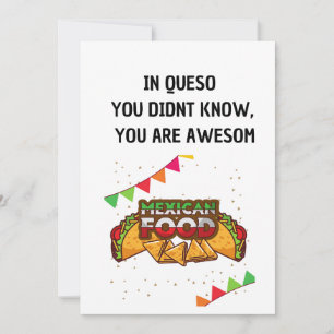 Convite Em Queso Engraçado Amor Comida Mexicano