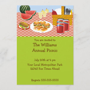 Convite em Tempo de Piquenique