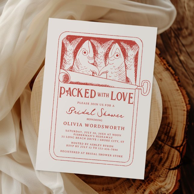 Convite Embalado com Chá de panela de peixe com sardinha (Criador carregado)