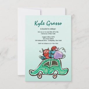 Convite embalado e pronto para ir