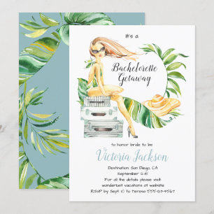 Convite Embarque sua bolsas de solteira.