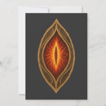Emblema da Fantasia do Senhor das Trevas Olho de F
