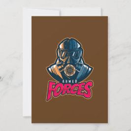 Convite Emblema de Jogos das Forças Armadas | Logotipo Tát