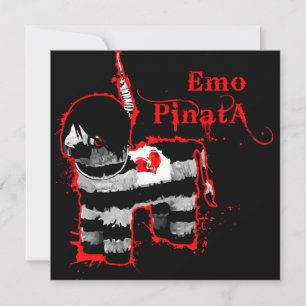 Convite emo pinata