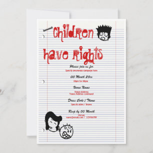 Convite Empresa de campanha de sensibilização para os di