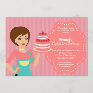 Convite Empresa Open House Bakery