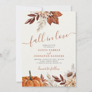 Convite Enamorada aquarela botânica marfim casamento