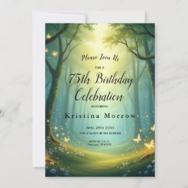 Convite Encantada Sunlit Glimmer Grove