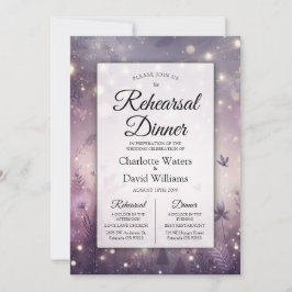 Convite Encantamento de Starlit no Janto de Ensaio Bloom