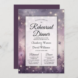 Convite Encantamento de Starlit no Janto de Ensaio Bloom