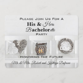 Convite Encantando Seu Solteiro/Festa de solteira