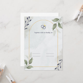 Convite Enche os momentos, comemora o amor.