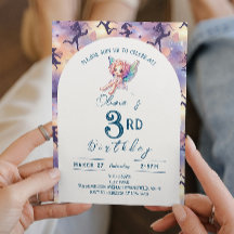 Enchendo Pequena Festa de aniversário de Fada