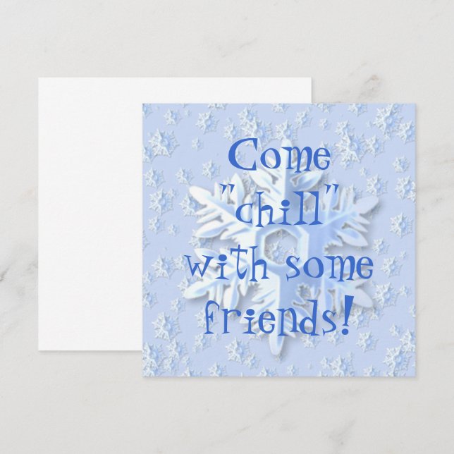 Convite - "Encher" Com Amigos (Frente/Verso)