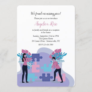 Convite Encontramos O Partido De Adoção De Peça Desapar