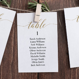 Convite Encontre Seu Assento Carta de Assentos de Casament