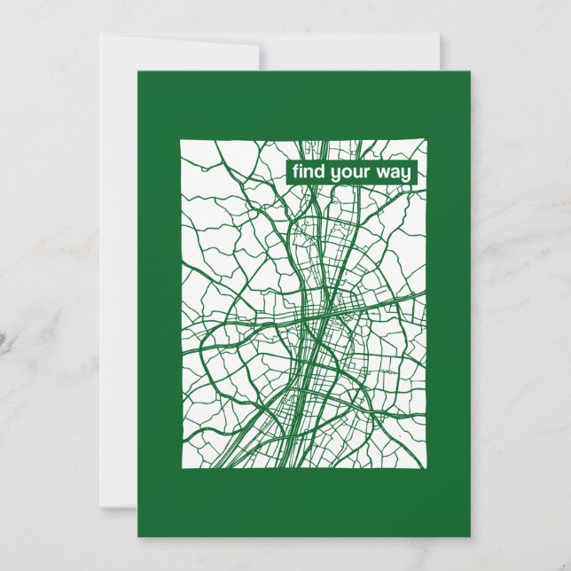 Convite encontre seu caminho (Frente)