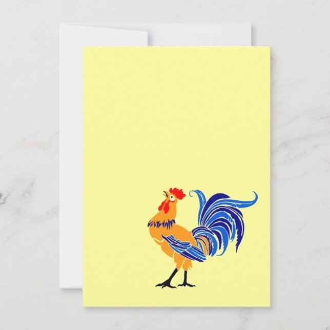 Convite Encontro para café da manhã Festa do Galo Social C (Frente)