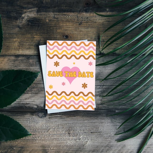 Convite Energia com ventilador retrô de 60's 70's Economiz (Criador carregado)