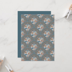 Convite Ênfase de Abstrato para Impressão de Escala de Dec