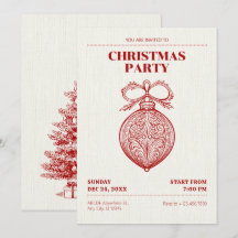 Enfeite de Natal clássico vintage