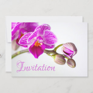 Convite Enfeitiçante com Orquídea