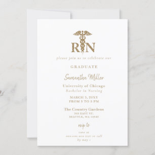 Convite Enfermagem de Enfermeiro Registrado