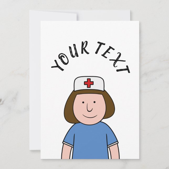 Convite Enfermeira (Frente)