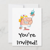 enfermeira engraçada com um desenho animado de ser