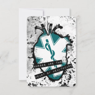 Convite enfermeiras são o coração anatômico da saúde