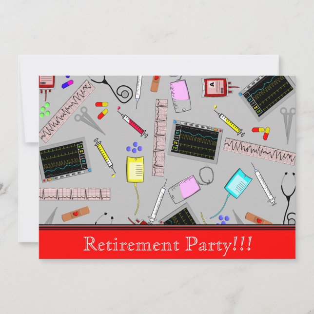 Convite Enfermeiro ou Reforma Médica (Frente)