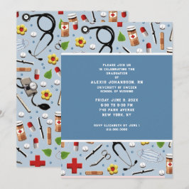 Convite Enfermeiros Festas de formatura