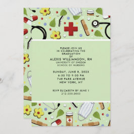 Convite Enfermeiros Festas de formatura