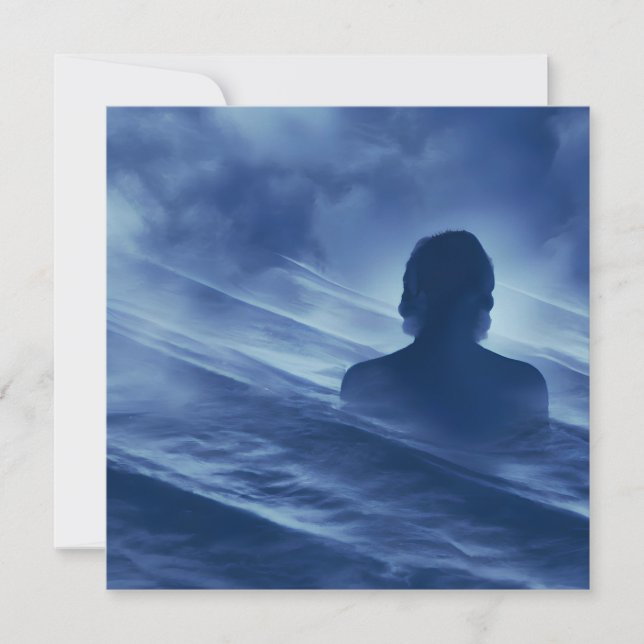 Convite Enfrente-o sozinho (Frente)