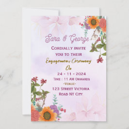 Convite Engagement Party Invitations