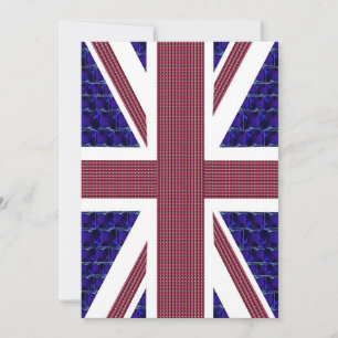 Convite  England Flag, Reino Unido Excelente