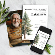 Engraçado 80 Birthday