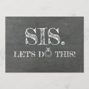 Convite Engraçado Bridesmaid / Proposta de Madrinha de ca