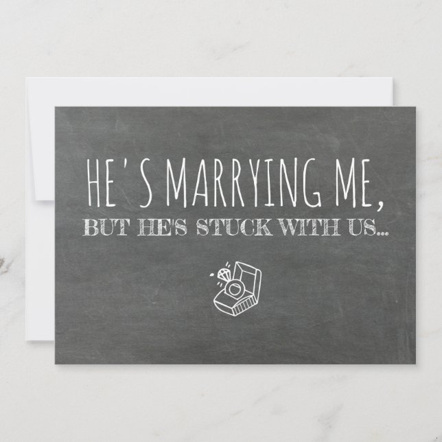 Convite Engraçado Bridesmaid / Proposta de Madrinha de cas (Frente)