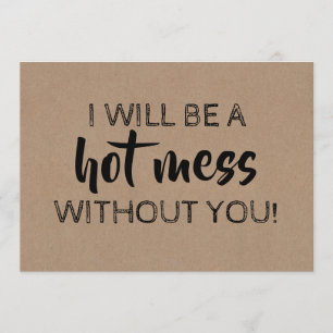 Convite Engraçado Bridesmaid / Proposta de Madrinha de cas