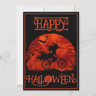 CONVITE ENGRAÇADO DE BRINCADEIRA NO EVENTO DE BIKE HALLOWE