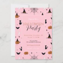 Engraçado Design rosa de Halloween Spooky