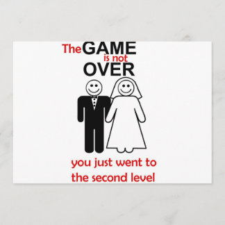 convite engraçado do casamento