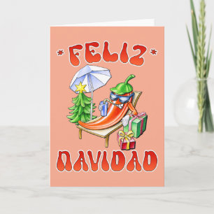 Convite Engraçado Feliz Navidad, Feliz Natal Feliz Chili