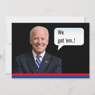 Convite Engraçado Joe Biden Mens Aniversário Informações s