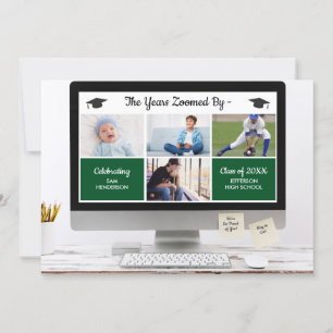 Convite Engraçado Os Anos Zoomados Pela Festa De Graduaç