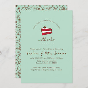 Convite Engraçado para Chás de fraldas