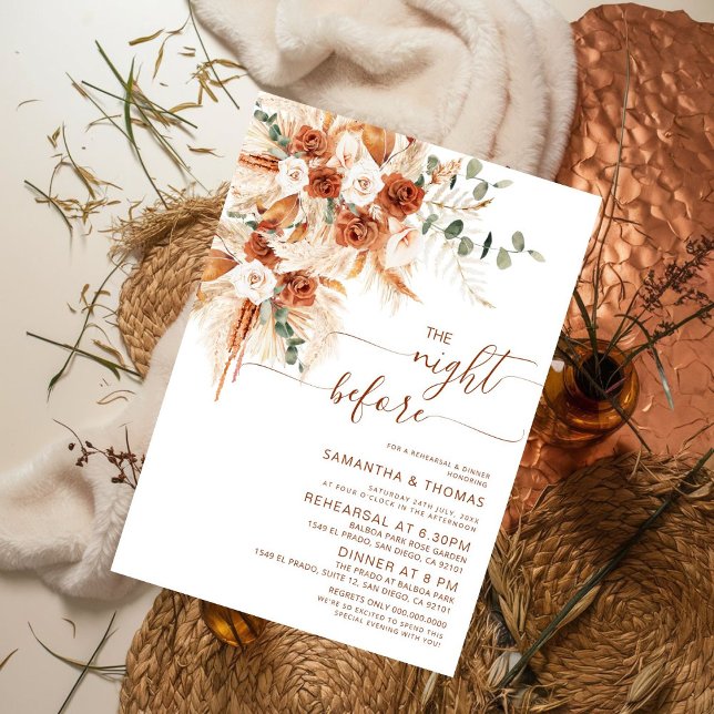 Convite Ensaio De Caligrafia Brilhante Janta Noite Antes (Criador carregado)